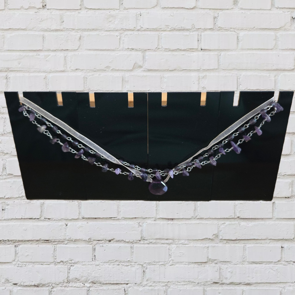 American Eagle Outfitters Purple Necklace Collection